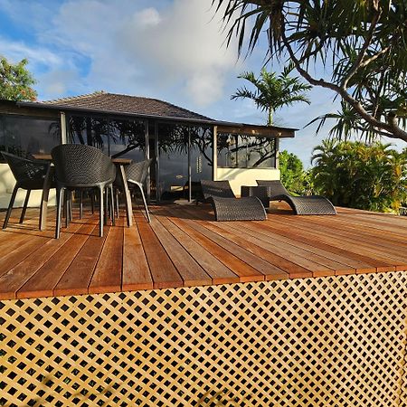 Jolie Maison Vue Ocean Et Moorea Punaauia  Buitenkant foto