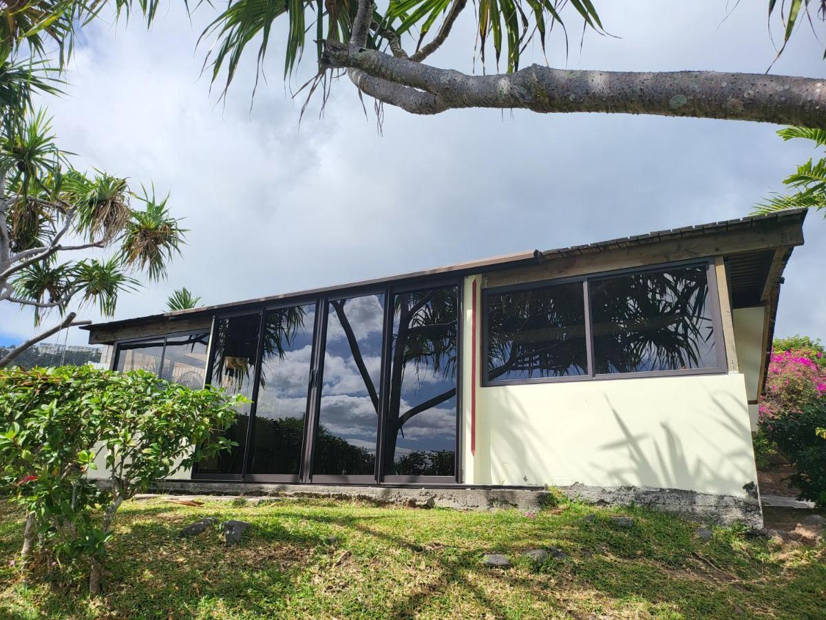 Jolie Maison Vue Ocean Et Moorea Punaauia  Buitenkant foto