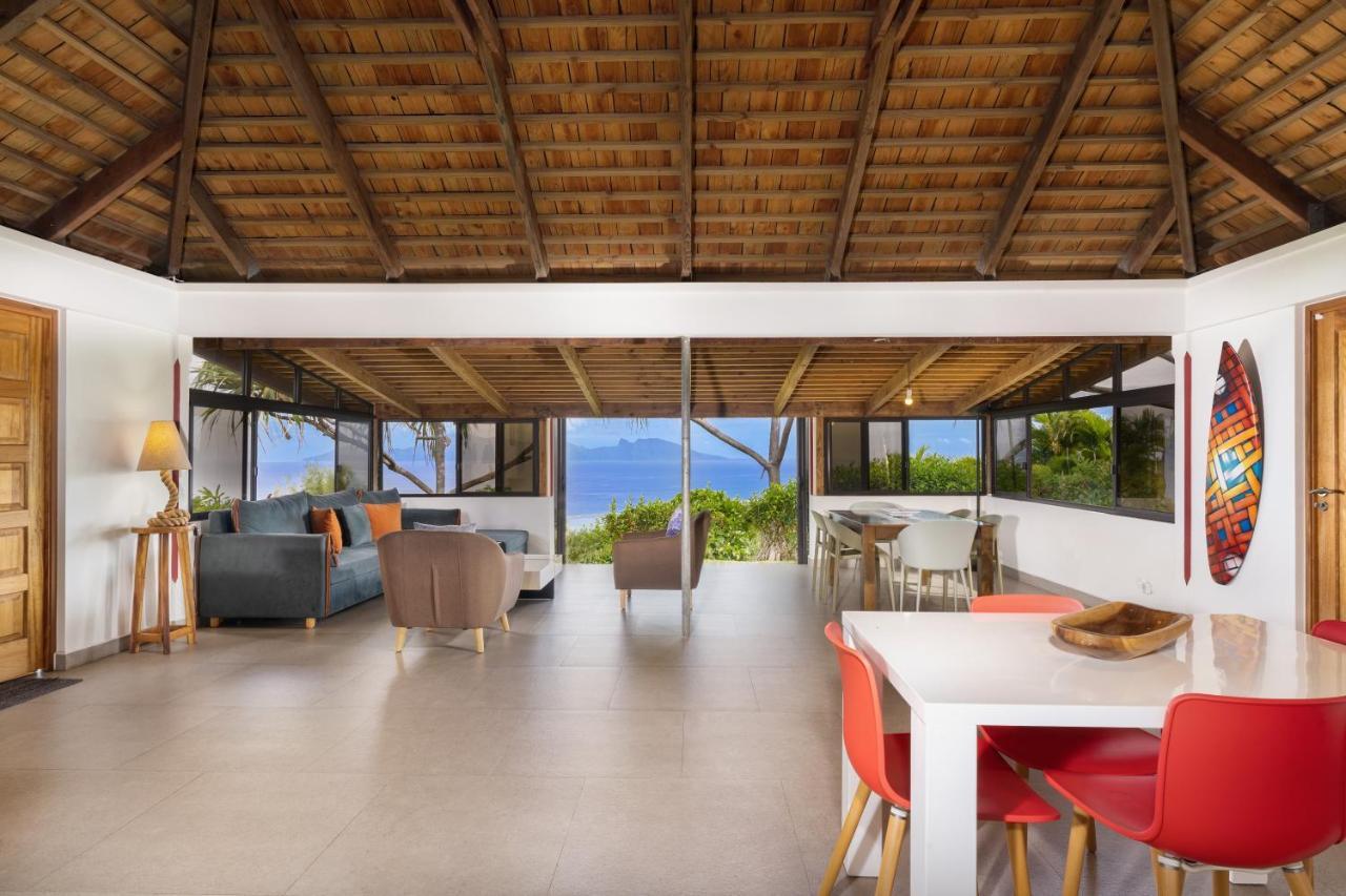 Jolie Maison Vue Ocean Et Moorea Punaauia  Buitenkant foto