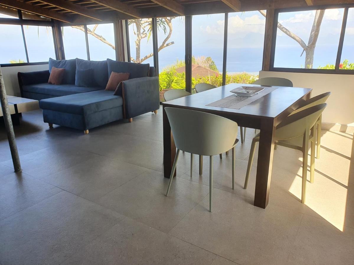 Jolie Maison Vue Ocean Et Moorea Punaauia  Buitenkant foto